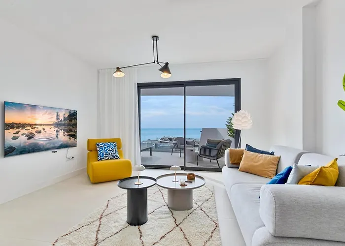 Apartment Elegant In Higueron With Stunning Sea Views